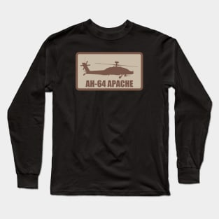 AH-64 Apache Desert Patch Long Sleeve T-Shirt